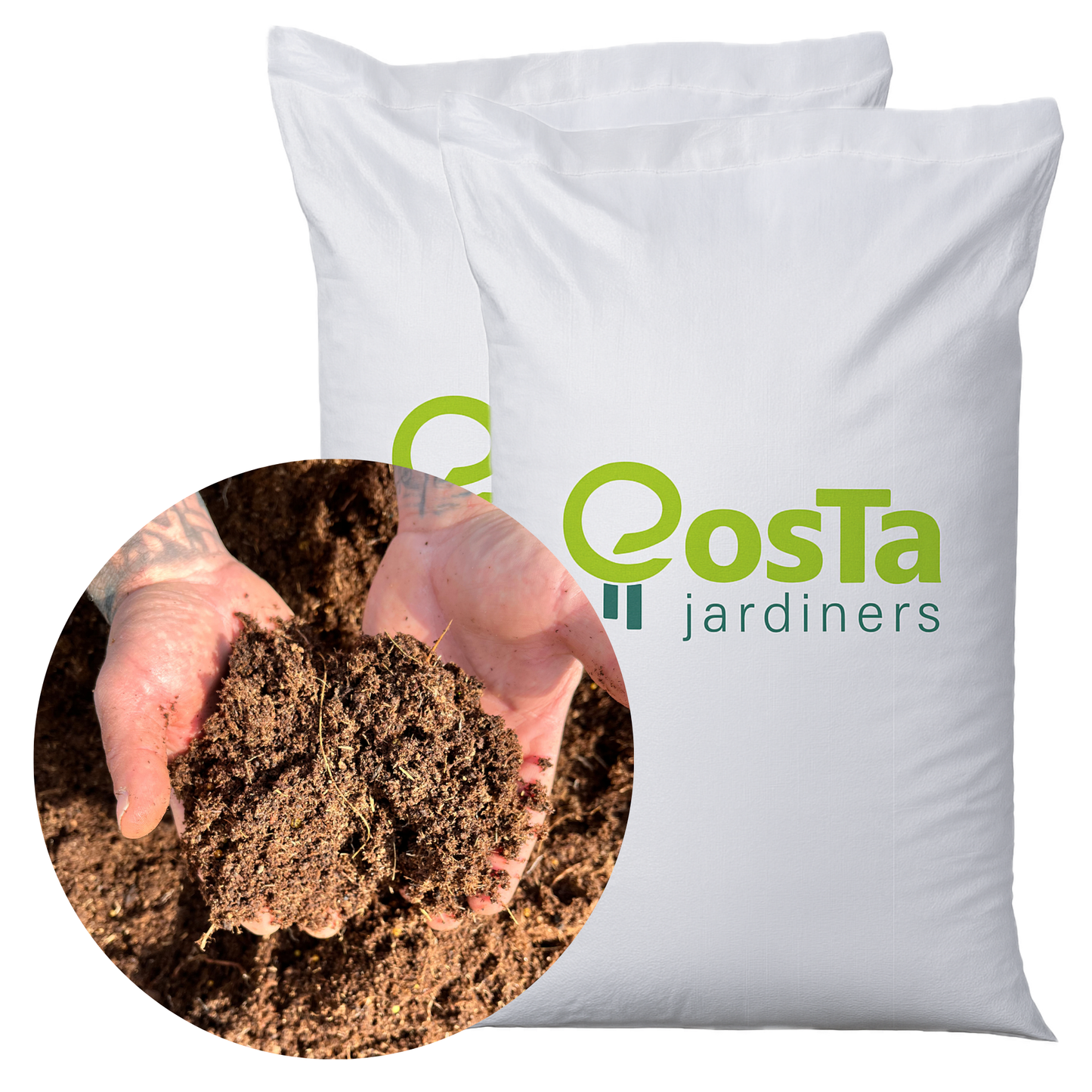 Tierra Vegetal Preparada - Pack 2 sacos de 40L