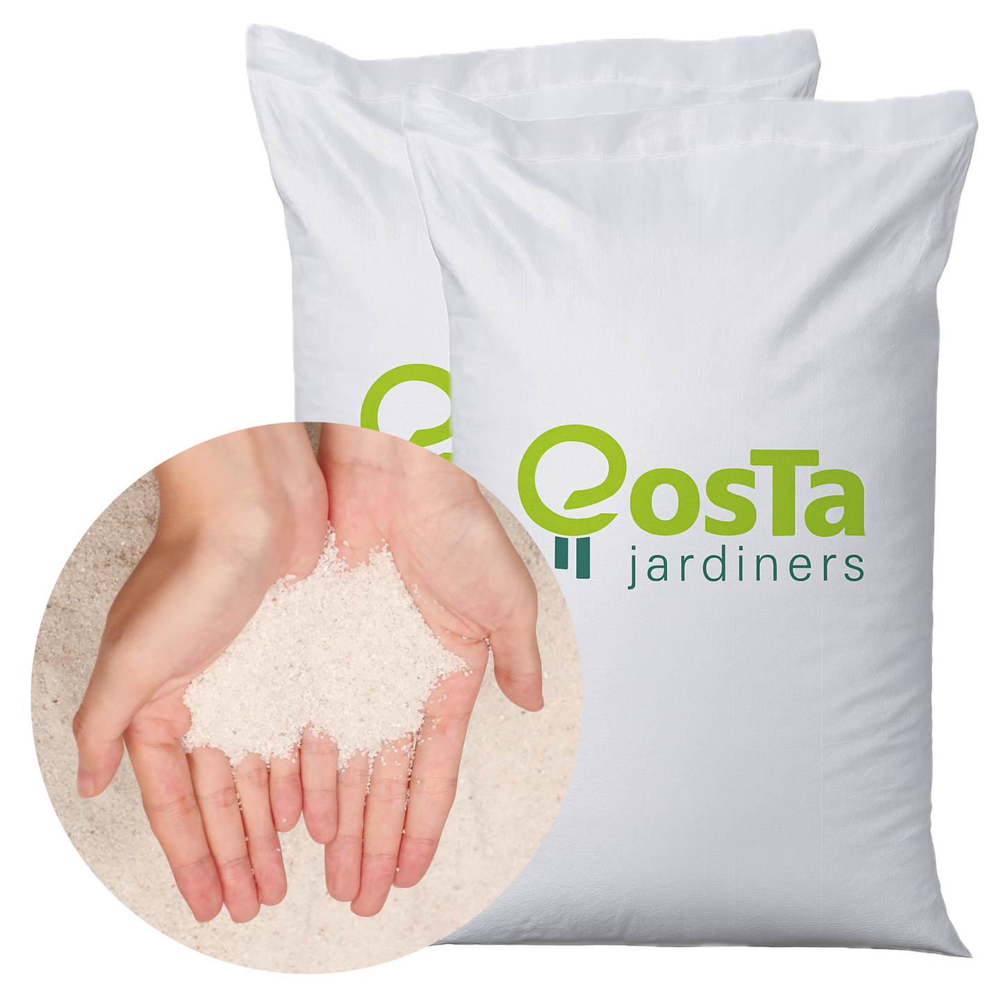 Arena Sílice - Pack 2 sacos de 40L