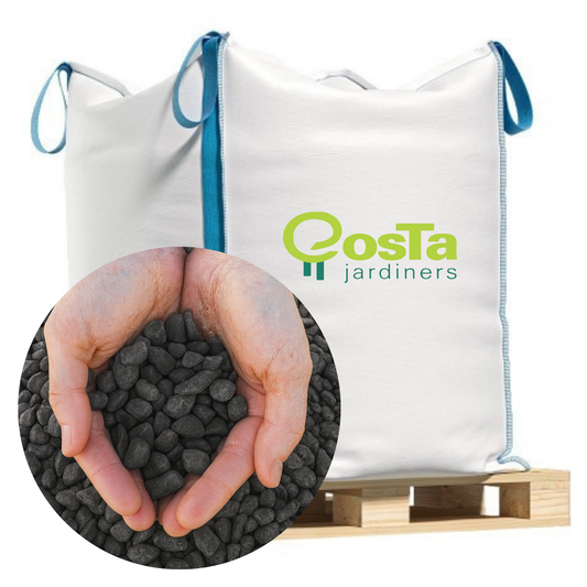 Big Bag Canto Rodado Negro - 0,8m³ 1.000kg