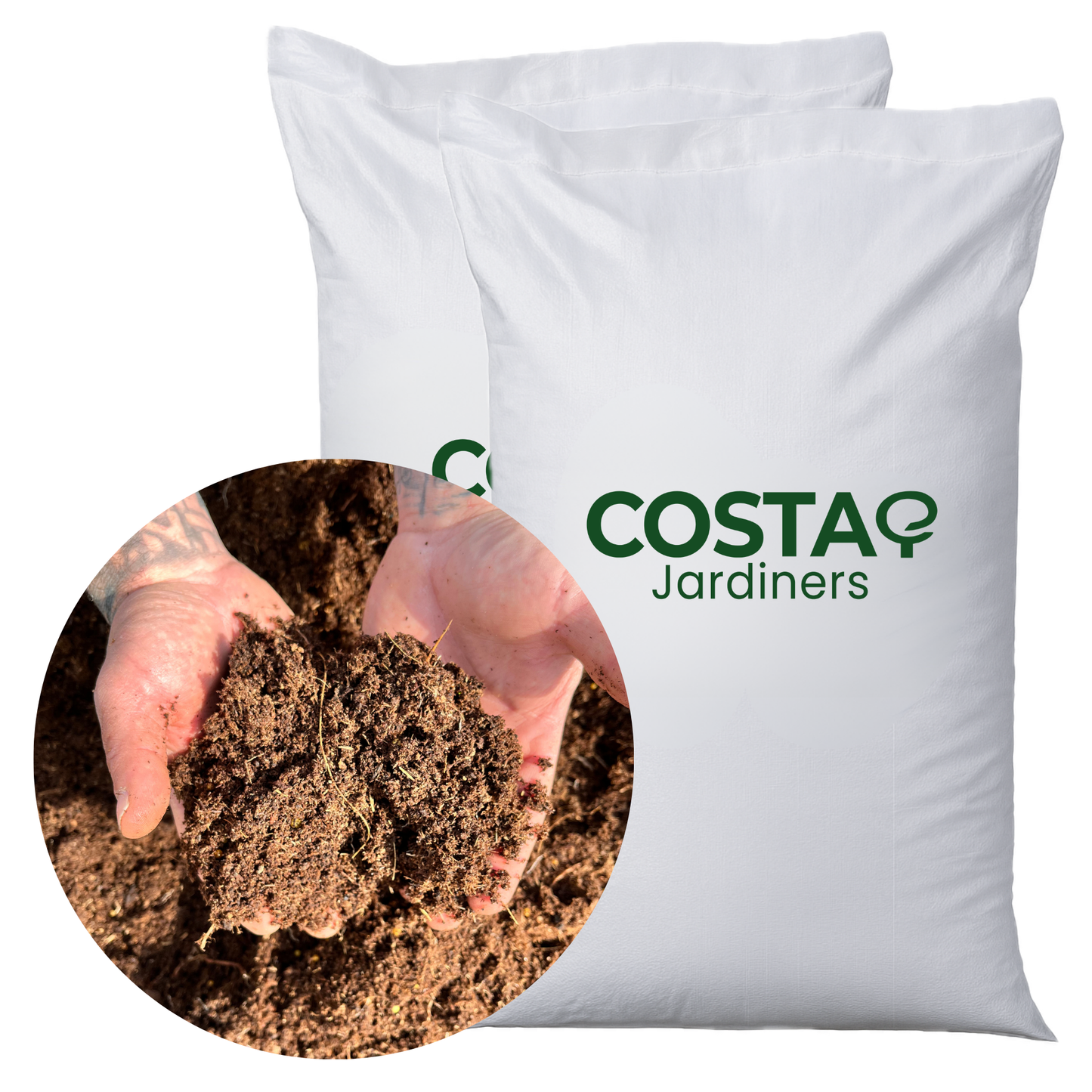 Tierra Vegetal Preparada - Pack 2 sacos de 40L