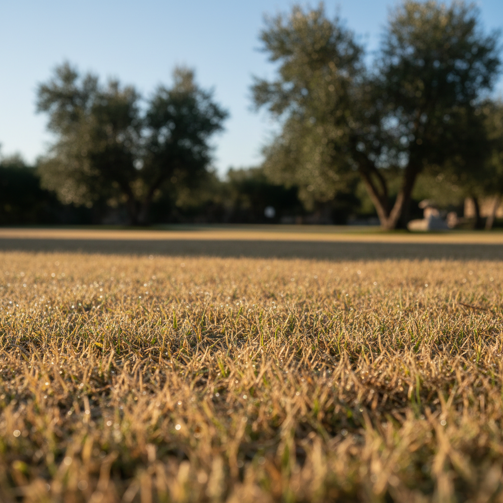 ¿Césped Amarillo en Invierno? Guía para saber si es Frío, Hongos o Falta de Riego en Valencia