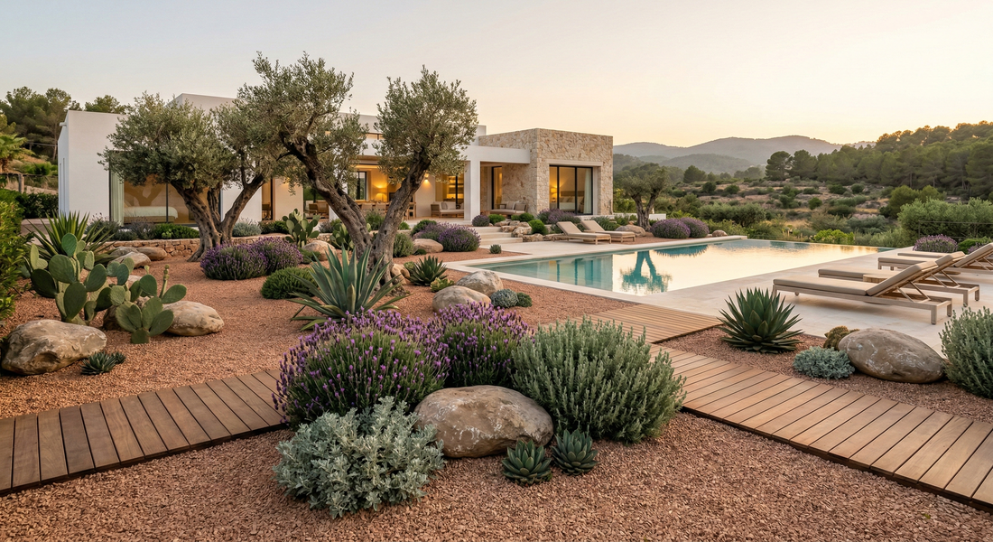 Por qué los chalets de Torrent y L'Eliana se pasan a la Xerojardinería