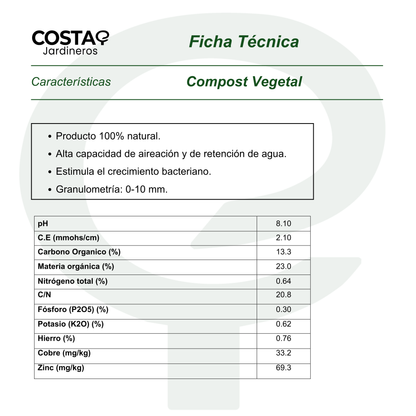 Big Bag Compost Vegetal - 1m³ 1.000L