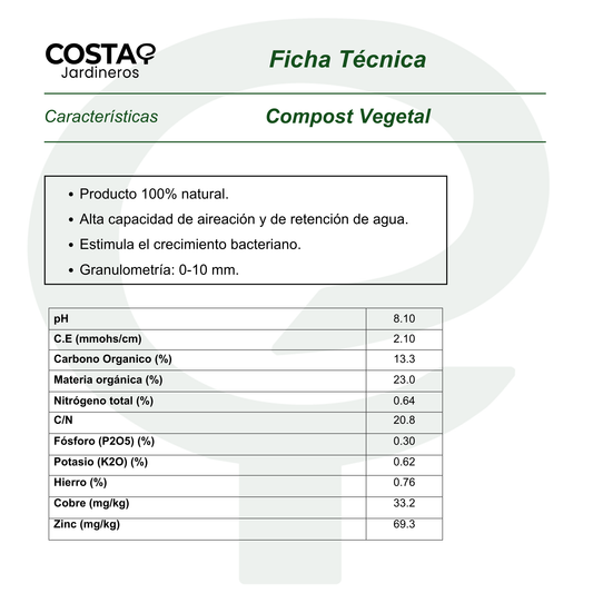 Big Bag Compost Vegetal - 1m³ 1.000L