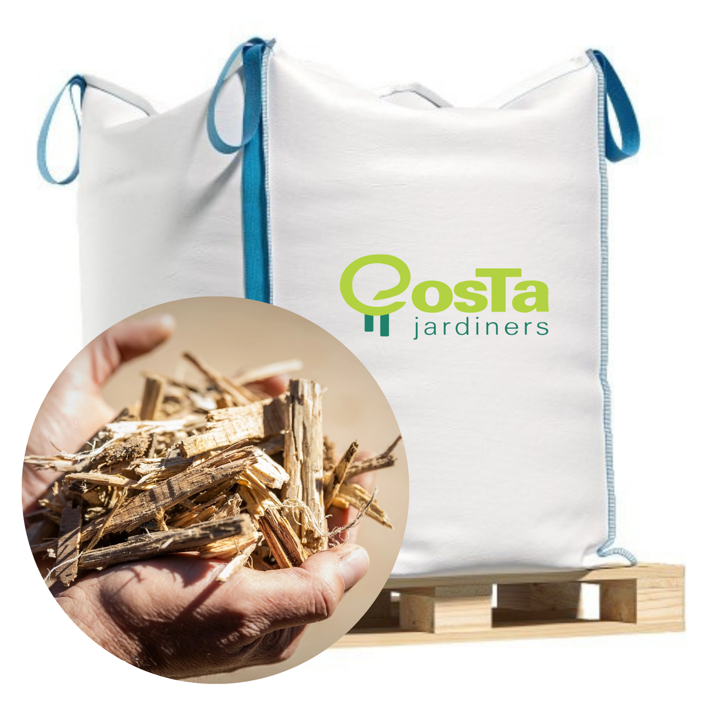 Big Bag Astilla Triturada - 1.000L