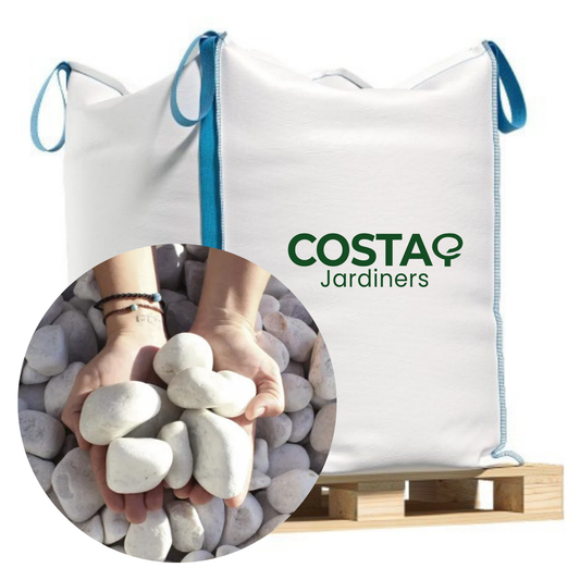 Big Bag Canto Rodado Blanco - 1.000kg