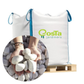 Big Bag Canto Rodado Blanco - 0,8m³ 1.000kg