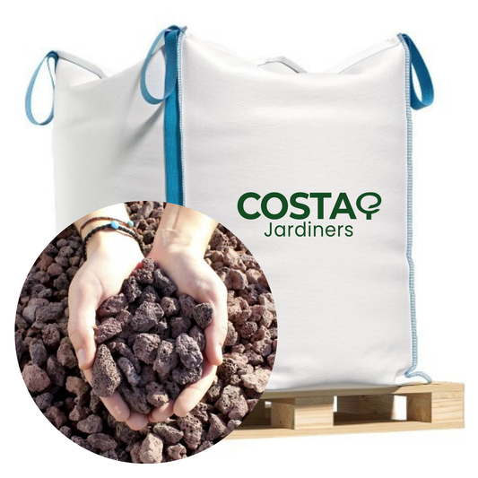 Big Bag Grava Volcánica Morada - 800kg