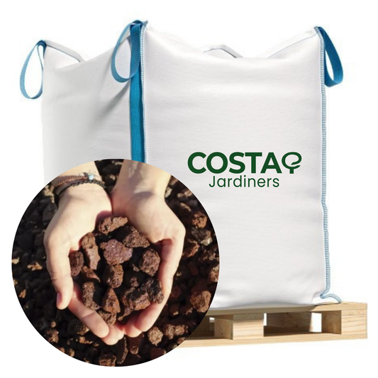 Big Bag Grava Volcánica Roja - 800kg