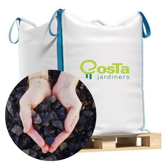 Big Bag Marmolina Triturada Negra - 800kg