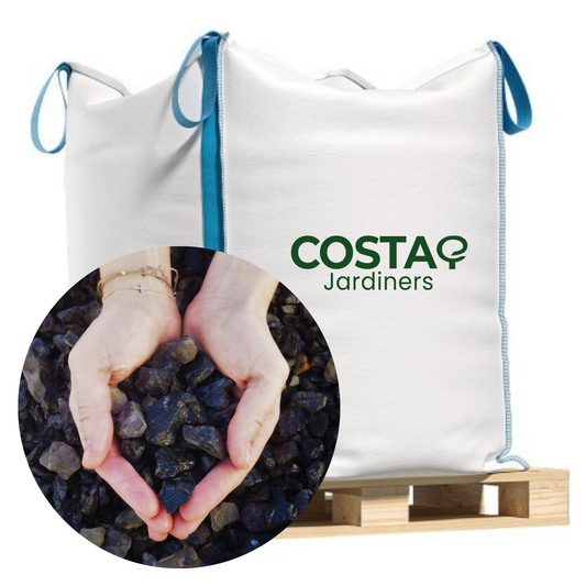 Big Bag Marmolina Triturada Negra - 1.000kg