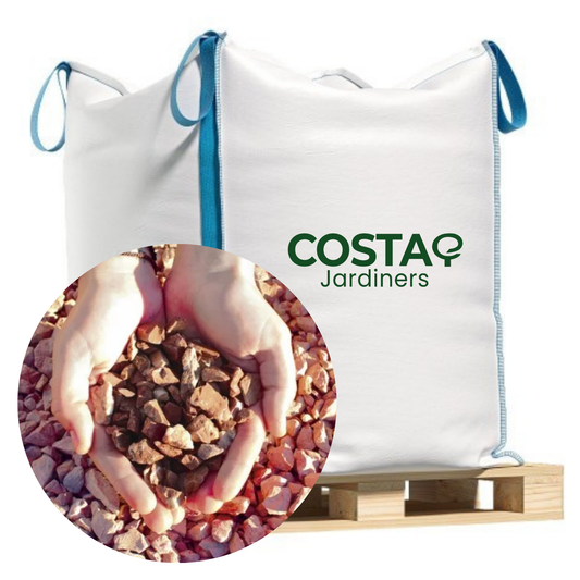 Big Bag Marmolina Triturada Roja - 1.000kg