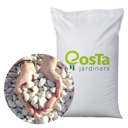 Marmolina Triturada Blanca - Saco de 20kg