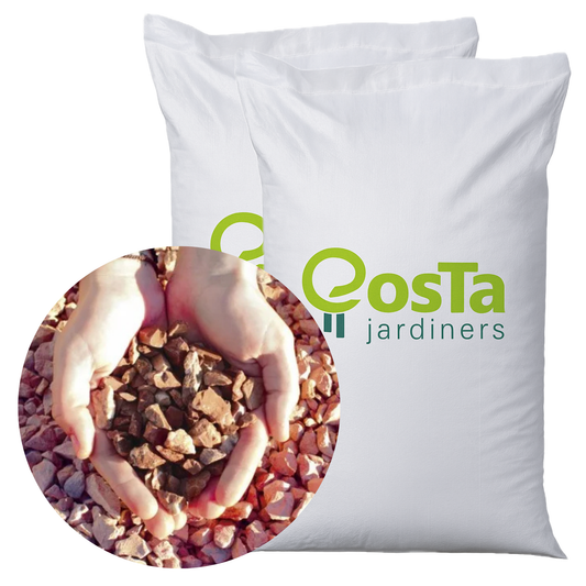 Marmolina Triturada Roja - Pack 2 sacos de 20kg